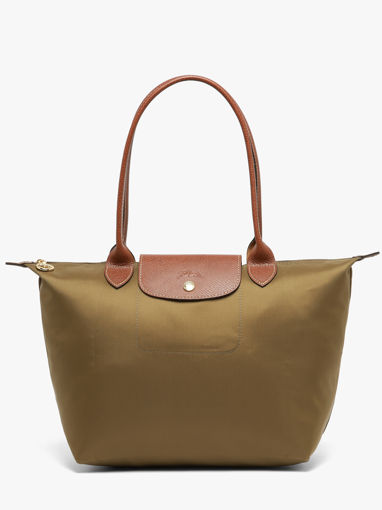 Longchamp Le pliage original Schoudertas Bruin