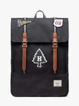Rugzak 1 Compartiment Herschel Zwart classics 11404
