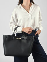 Longchamp Le smart flow Handtas Zwart-vue-porte