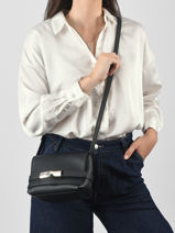 Longchamp Le smart flow Cross body tas Zwart-vue-porte
