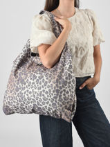 Sac Port� �paule 1 Compartiment Roxy Gris back to school RJBP5031-vue-porte