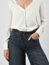 Ceinture Lauren ralph lauren Marron elmswood 12968763-vue-porte