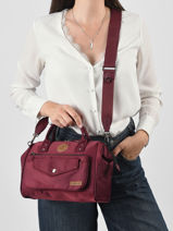 Sac Bandouli�re Crossbody M Cabaia Rouge crossbody M-vue-porte