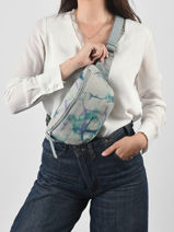 Sac Banane Tie & Dye Cuir Paul marius Bleu tie & dye BANANTIE-vue-porte