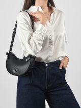Cross Body Tas K Autograph Leder Karl lagerfeld Zwart k autograph B3W30049-vue-porte