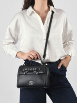 Handtassen K Autograph Leder Karl lagerfeld Zwart k autograph B3W30051-vue-porte