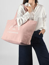 Schoudertas Rsg Katoen Karl lagerfeld Roze rsg A1W50006-vue-porte