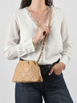 Sac Bandouli�re Th Feminine Tommy hilfiger Beige th feminine  AW18718-vue-porte