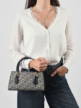 Sac Bandouli�re Th Grace Polyester Recycl� Tommy hilfiger Bleu th grace AW18753-vue-porte