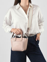 Cross Body Tas K Daily Leder Karl lagerfeld Roze k daily B3W30324-vue-porte