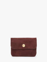 Porte-monnaie Velvet Cuir Milano Violet velvet VE23091O