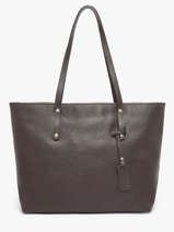 Cabas Caviar Cuir Milano Marron caviar CA19111O