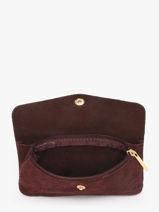 Porte-monnaie Velvet Cuir Milano Violet velvet VE23113O-vue-porte