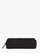 Trousse Cuir Milano Noir velvet VE22116O
