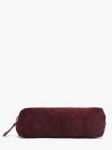 Etui Leder Milano Rood velvet VE22116O