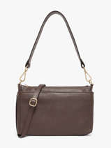 Sac Bandouli�re Caviar Milano Marron caviar CA25066O