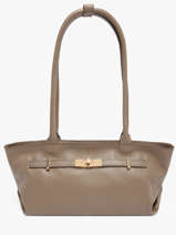Baguette Caviar Cuir Milano Marron caviar CA26067