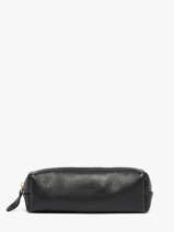 Etui Leder Milano Zwart caviar CA22116O