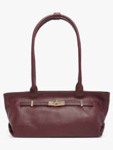 Baguette Caviar Cuir Milano Violet caviar CA26067