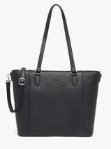 Sac Port� �paule Study Hexagona Noir study 2120283