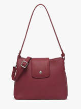 Sac Port� �paule Maya Hexagona Rouge maya 2120205