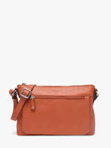 Sac Bandouli�re Confort Cuir Hexagona Orange confort 464778