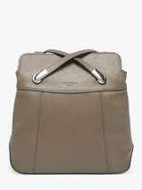 Rugzak Leder Hexagona Beige confort 462107