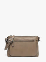 Sac Bandouli�re Confort Cuir Hexagona Beige confort 464778