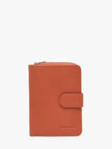 Portefeuille Leder Hexagona Oranje confort 461063R