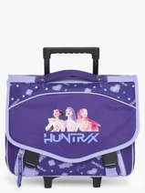 Cartable � Roulettes 2 Compartiments K-pop demon hunters Violet huntrix 26AJ203O