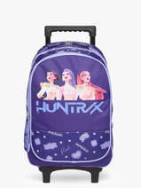 Sac A Dos � Roulettes 1 Compartiment K-pop demon hunters Violet huntrix 26AJ204R