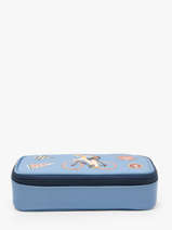 Pennenzak 1 Compartiment Caramel et cie Blauw fier GA
