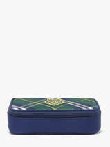 Trousse 1 Compartiment Caramel et cie Bleu fier GA