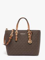 Cross Body Tas Quinn Michael kors Bruin quinn S6GQNC0L