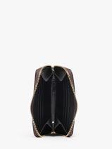 Porte-monnaie Cuir Milano Marron caviar CA19043O-vue-porte