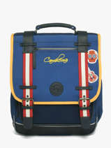 Sac � Dos 2 Compartiments Cameleon Bleu vintage urban PBVBSD39