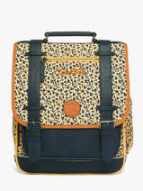 Rugzak 3 Compartimenten Cameleon Geel vintage fantasy PBVGSD39