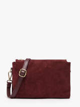 Sac Bandouli�re Velvet Caviar Cuir Milano Violet velvet caviar VC24117