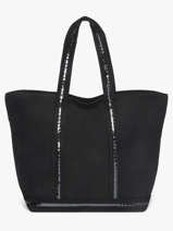 Cabas Cabas Coton Vanessa bruno Noir cabas 63140409