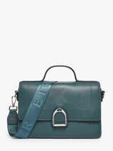 Sac Bandouli�re M Altesse Cuir Etrier Bleu altesse EALT048M
