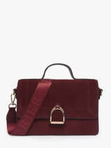 Sac Bandouli�re M Altesse Suede Etrier Violet altesse suede EASU048M