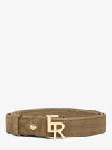 Riem Etrier Bruin equestre croco EEQC414C