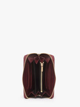 Portefeuille Torsade Leder Etrier Violet torsade ETOS090M-vue-porte