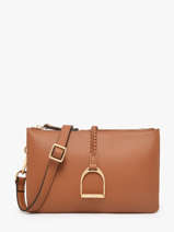 Cross Body Tas Torsade Leder Etrier Bruin torsade ETOS0142