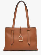 Schoudertas Torsade Leder Etrier Bruin torsade ETOS173L