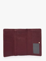 Portefeuille L Tradition Leder Etrier Violet tradition ETRA095L-vue-porte