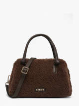 Cross Body Tas Amboise Etrier Bruin amboise EAMB220S
