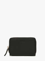 Porte-monnaie Equestre Cuir Etrier Noir equestre EEQT096M