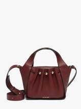 Cross Body Tas Foudre Leder Etrier Rood foudre EFOD238S