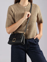 Cross Body Tas S Torsade Leder Etrier Bruin torsade ETOS169S-vue-porte